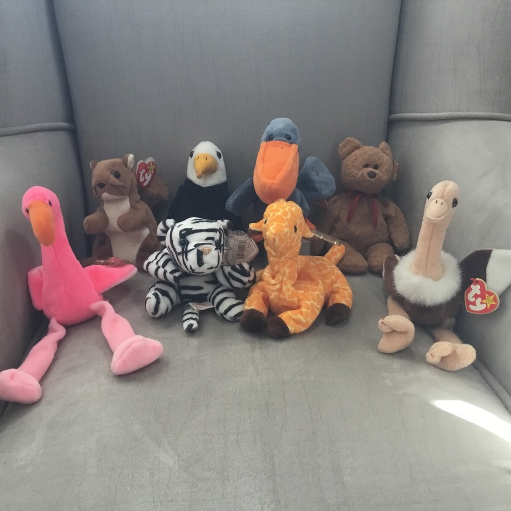 COPY - 8 Beanie Babies - Lot#2